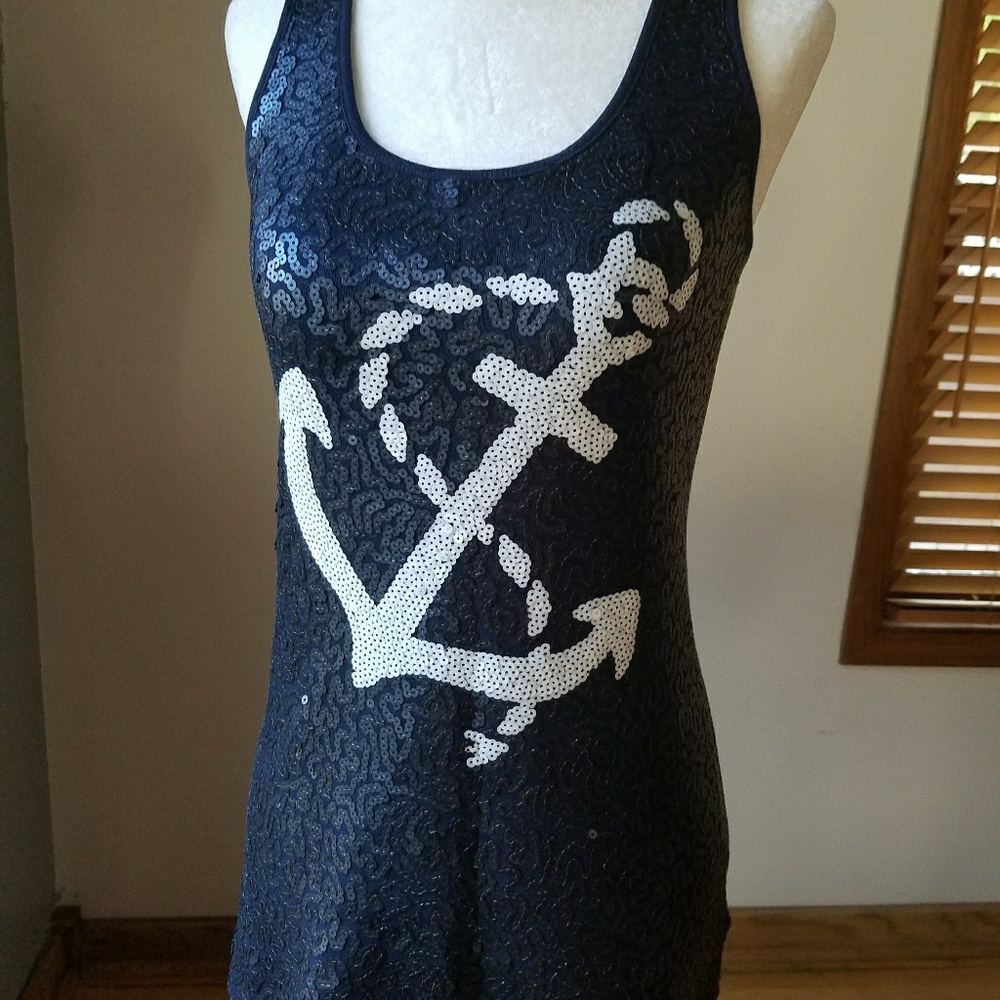 Sequin anchor tank